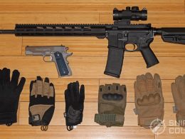 Best shooting gloves and AR-15 Pistol