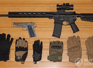 Best shooting gloves and AR-15 Pistol