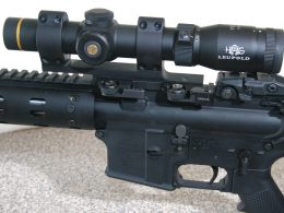 AR-15 Rifle Daniel Defense with Leupold scope