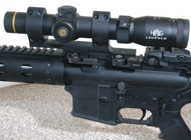 AR-15 Rifle Daniel Defense with Leupold scope