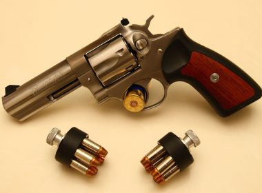 Ruger GP100 with bullets