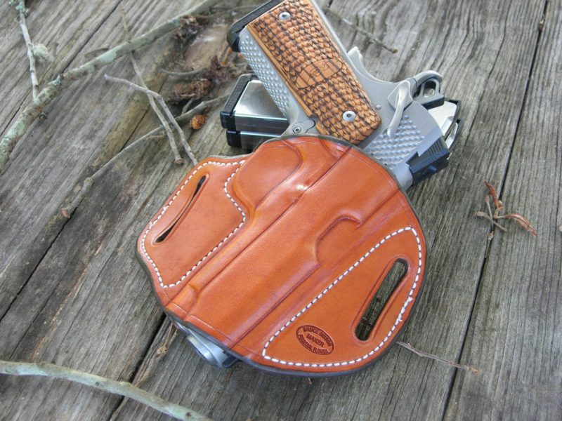 A gun with the Small of Back Holster