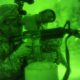 Looking through a thermal scope