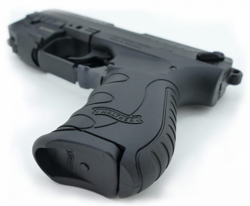 A close up view of the Walther PK380