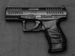 A close up shot of the Walther PPQ