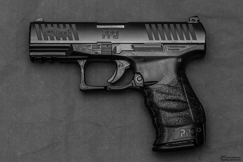 A close up shot of the Walther PPQ