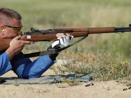 Shooting in the prone position