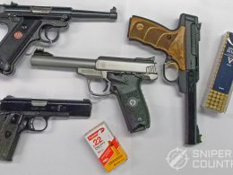 22 LR Pistols and Ammo