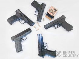9mm pistols and ammo