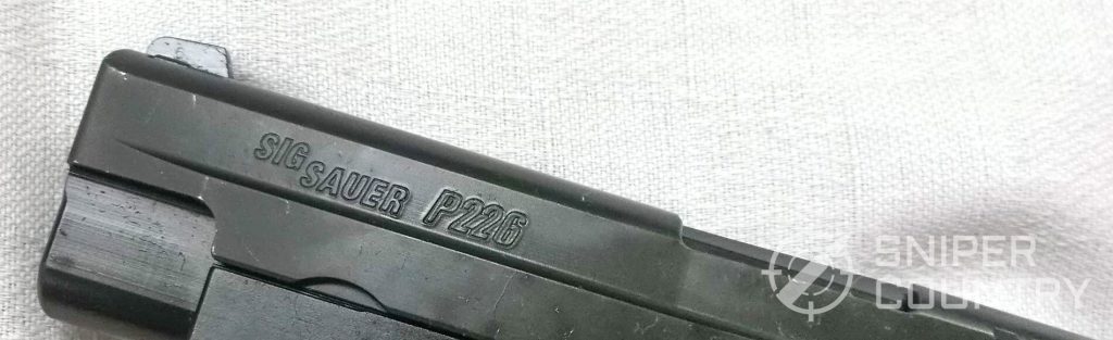 Sig Sauer P226 Slide