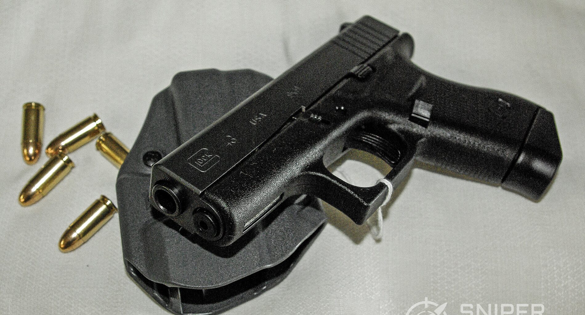 Subcompact glock and ammo