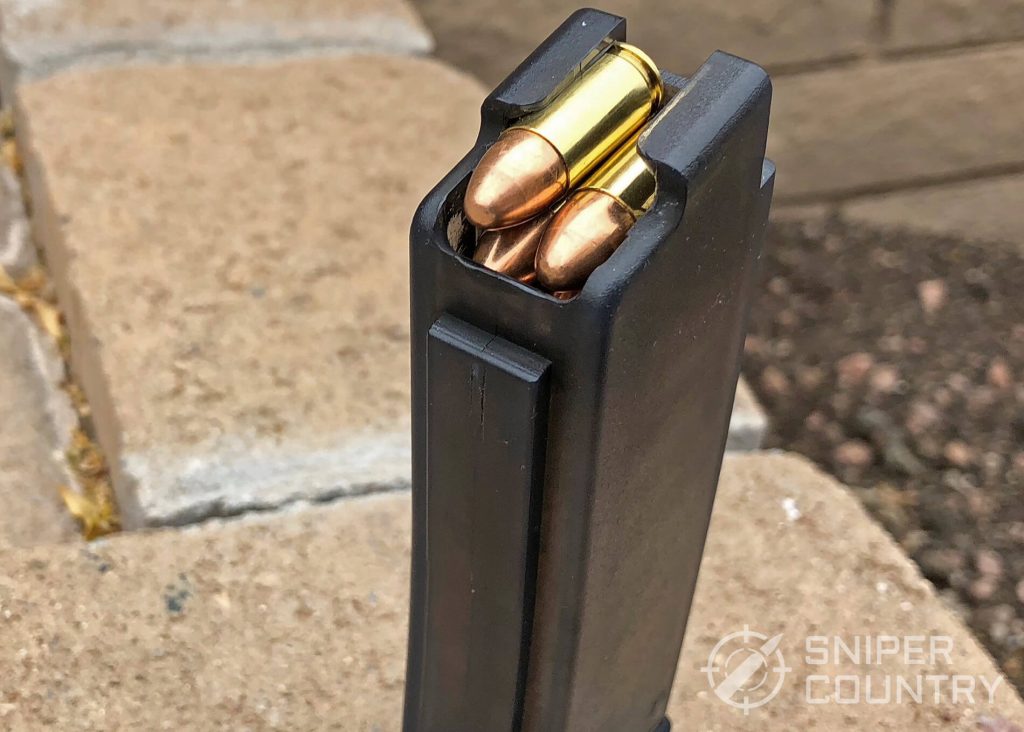 9mm ammo in magazine