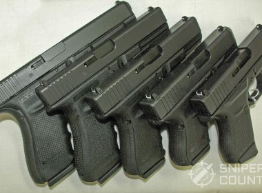 Glock 17 vs Glock 19 vs Glock 26 vs Glock 41 vs Glock 43 WM