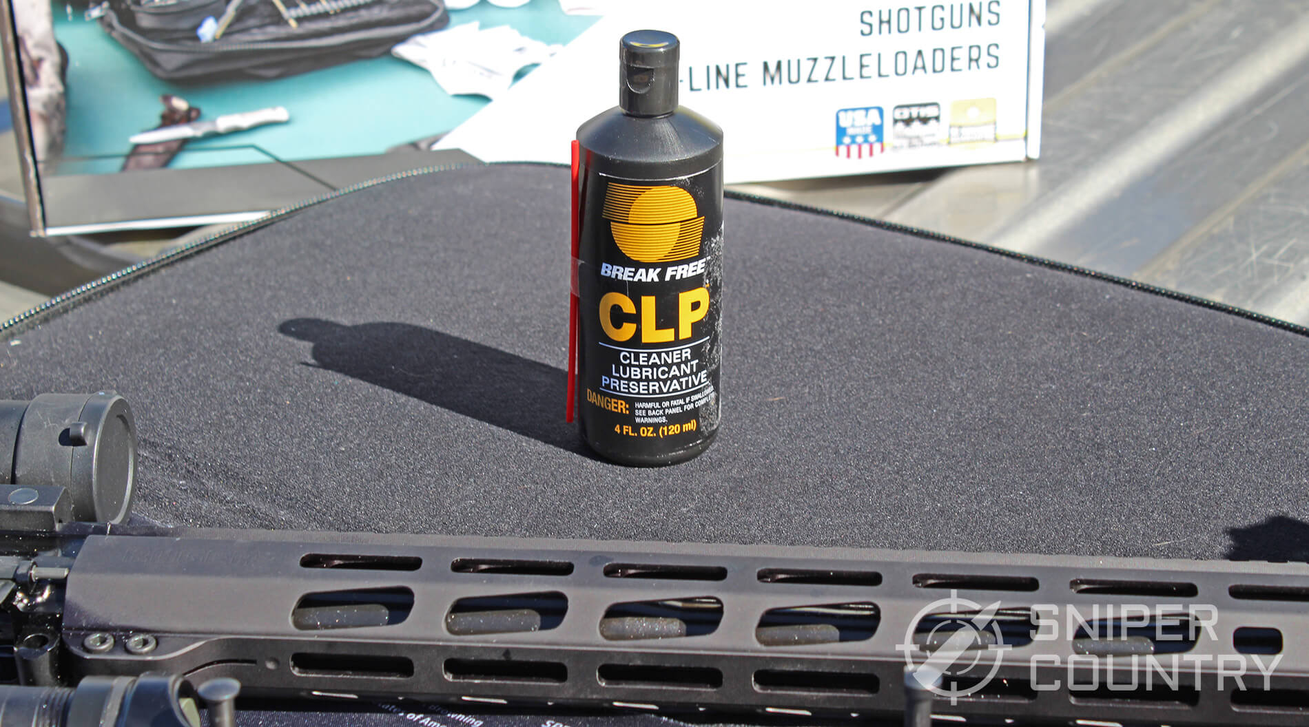 Break Free CLP and AR-15 barrel