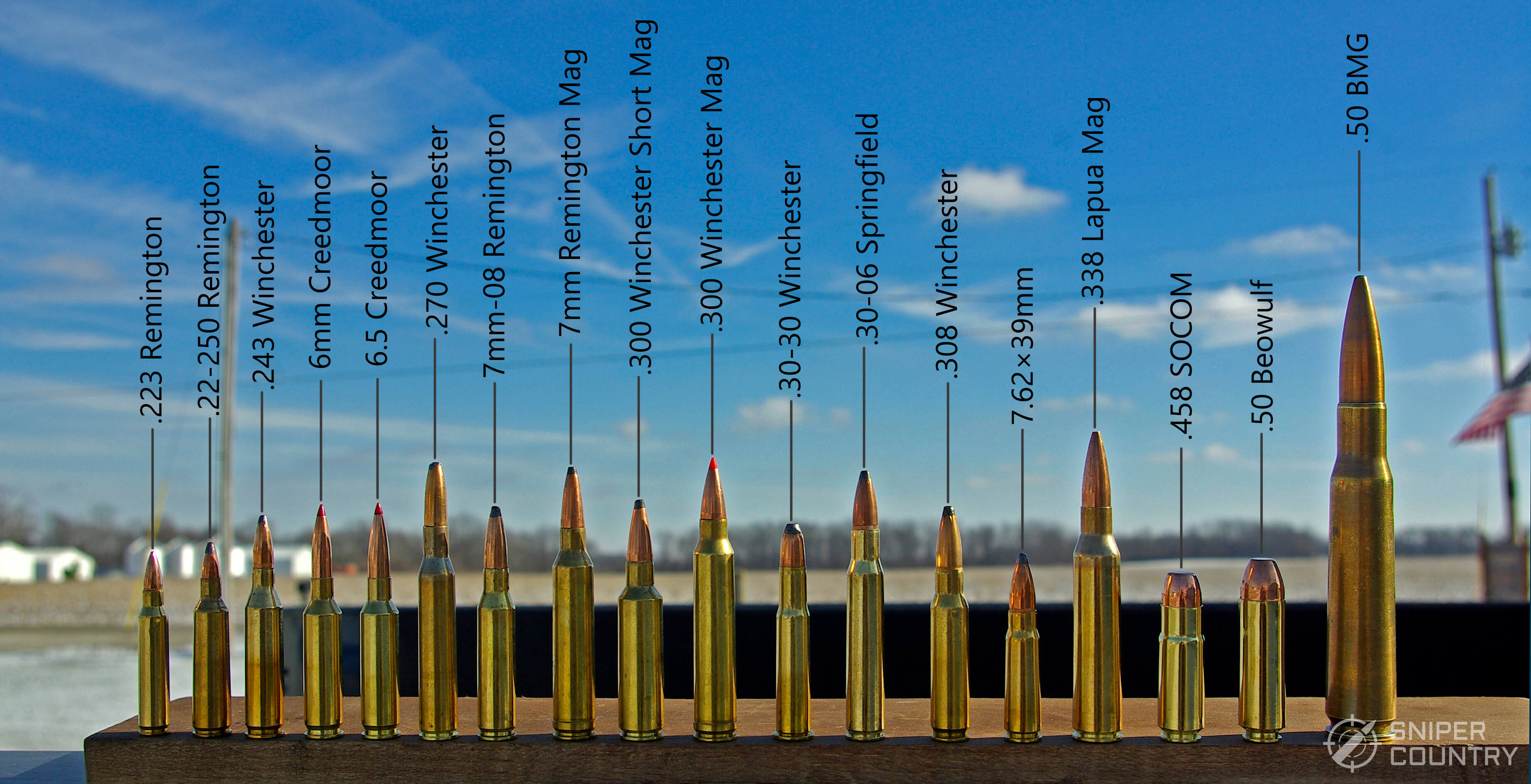 Ammunition Comparison Chart