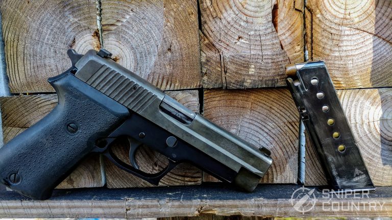 Sig Sauer P220 and Magazine