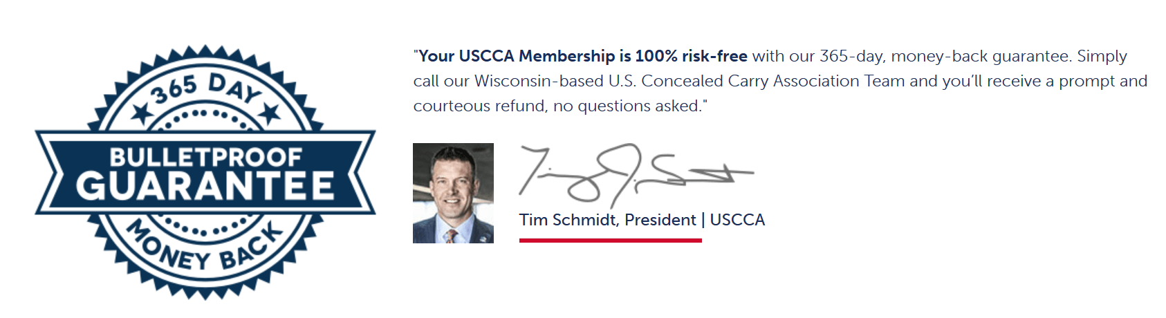 USCCA Risk Free
