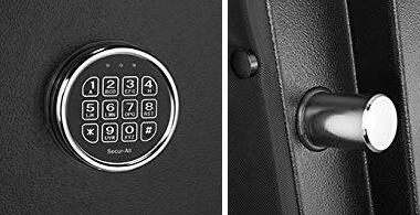 barska keypad and locking bolt