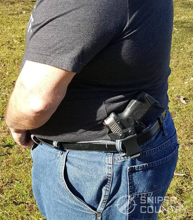 Taurus G2C in IWB Holster