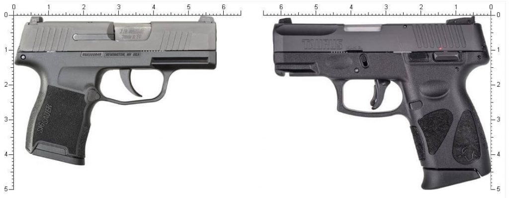 Taurus G2C vs Sig P365