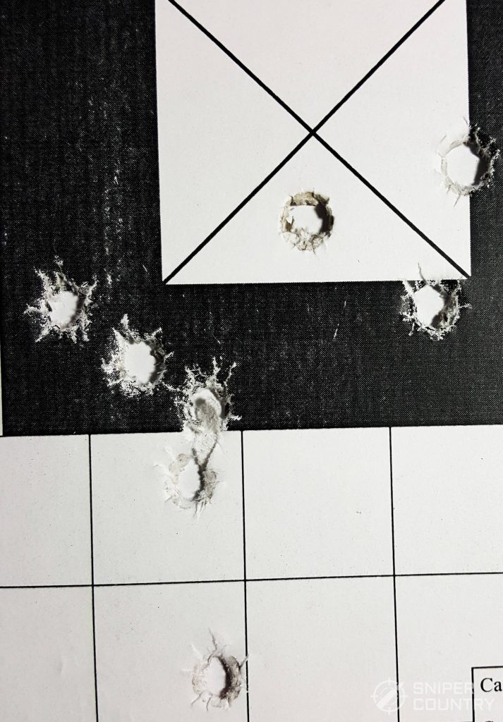 Tula FMJ 115 Ammo on Target
