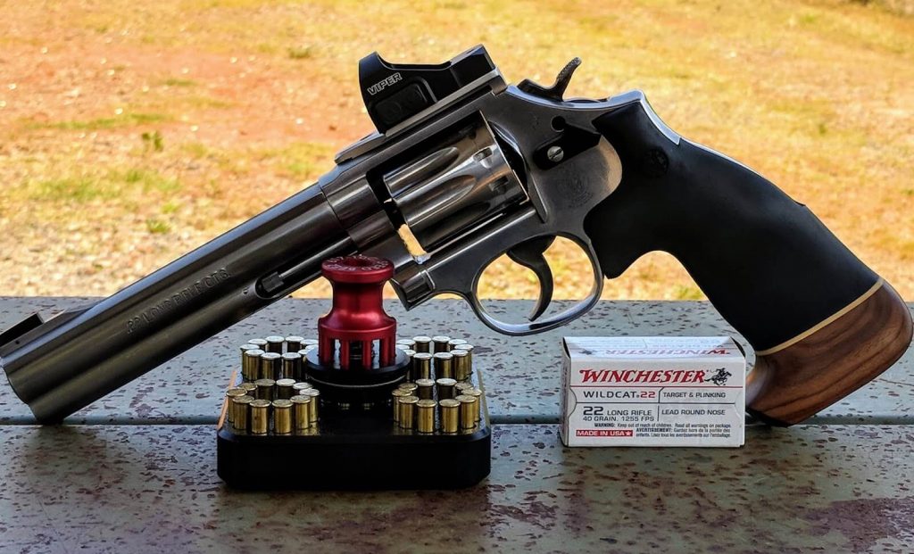 Revolver with Red Dot