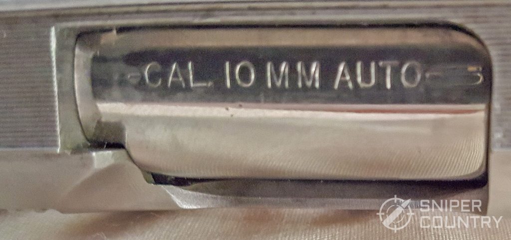 cailber engraving on barrel