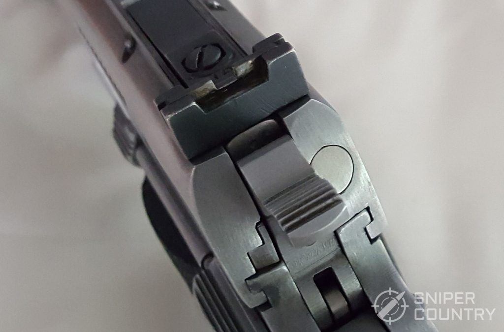 rear sight detail