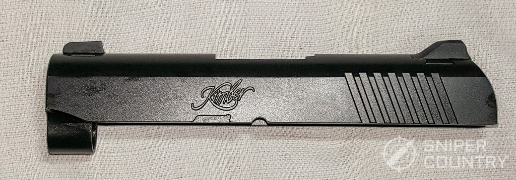 Kimber Micro 9 slide left side