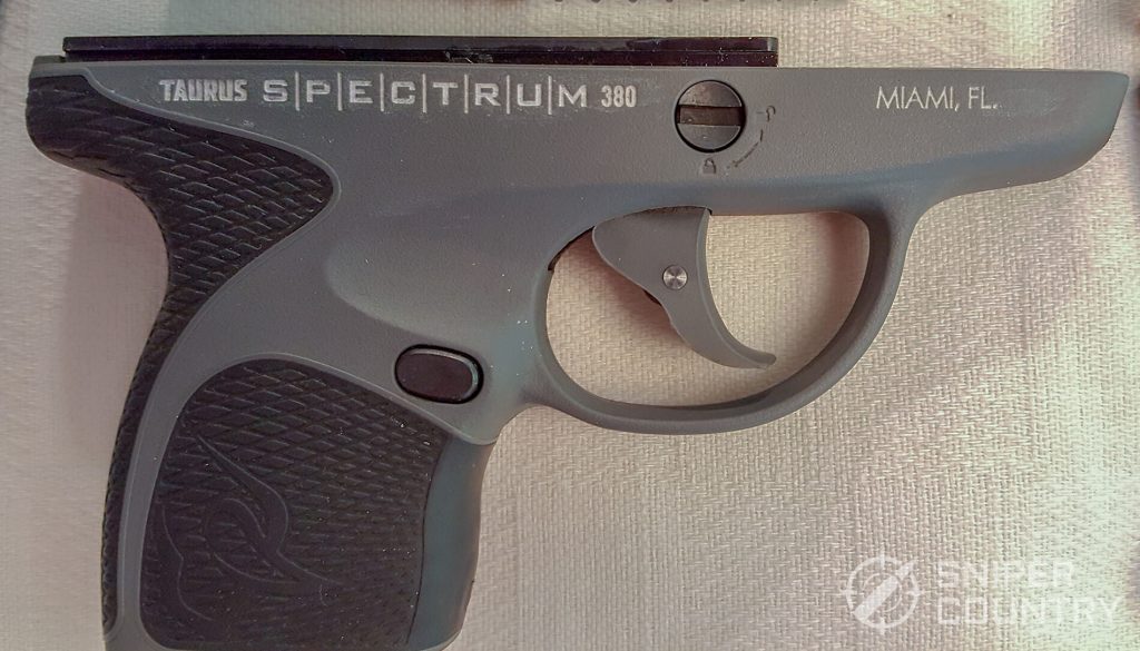 Right side frame of the Taurus Spectrum