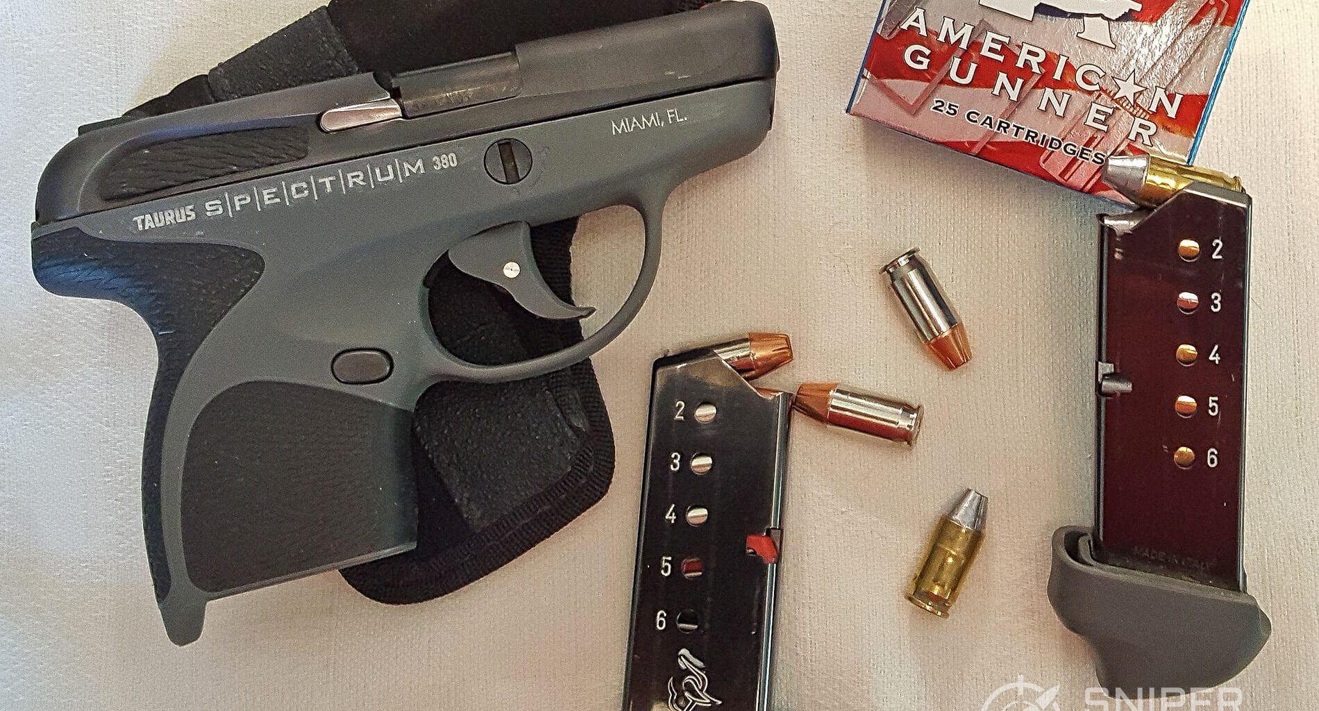 The Taurus Spectrum, Magazines and Ammo