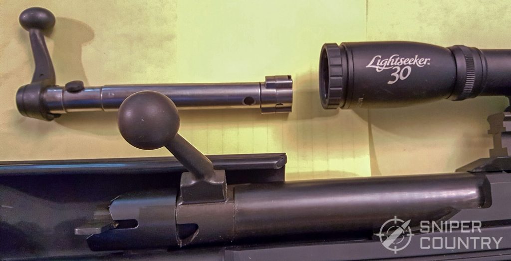 2 bolts comparison of ArmaLite AR-50