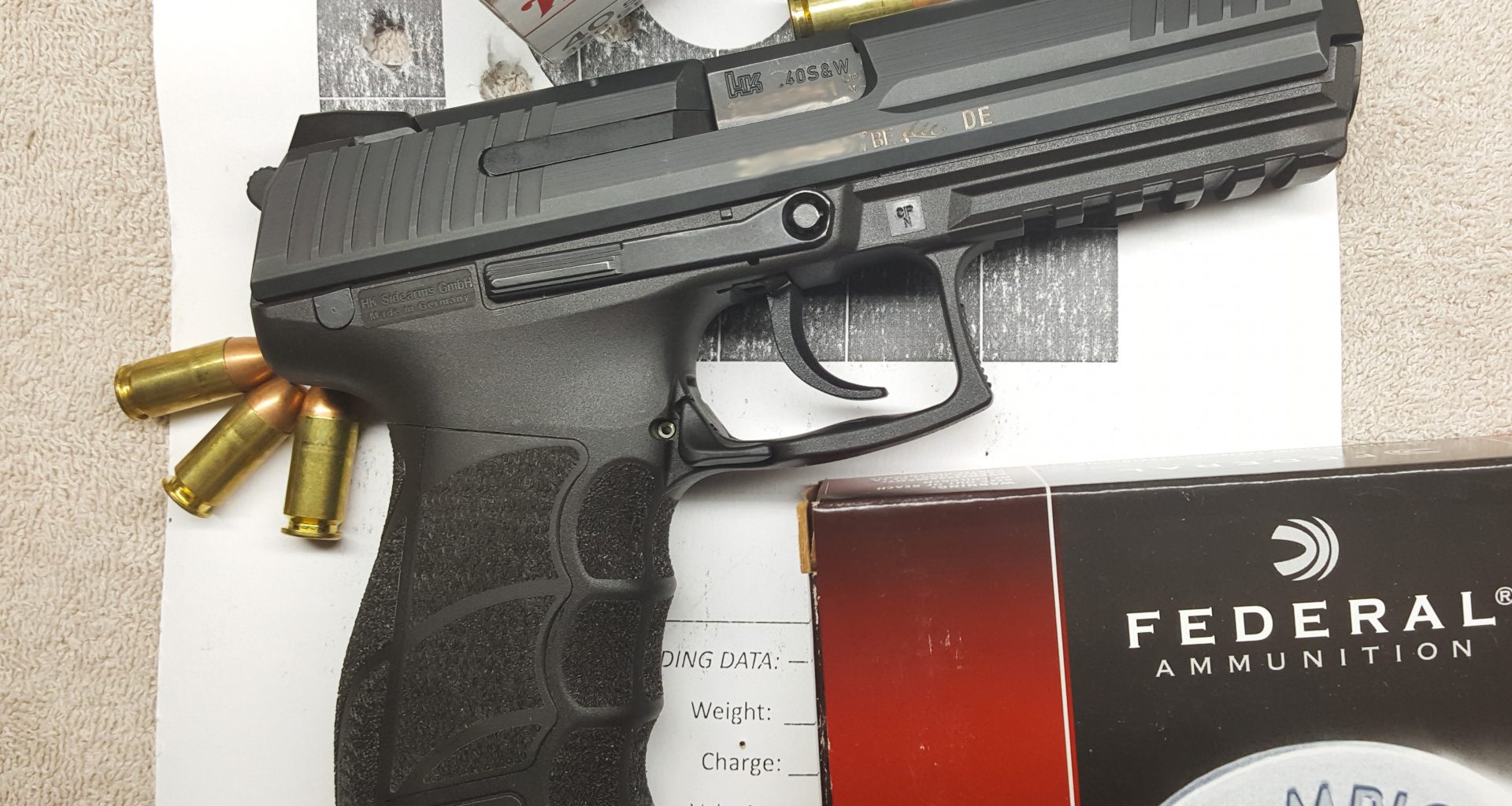 H&K P30L .40 S&W