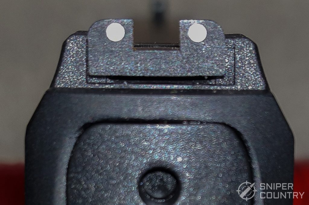 Taurus TX22 rear sight