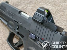 Taurus G3 with Tru Glo red dot sight side shot 2