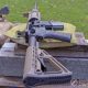 Rock River Arms LAR-15 on bench