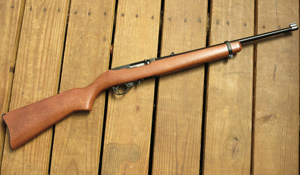 Ruger 10/22 Rifle with wooden stock