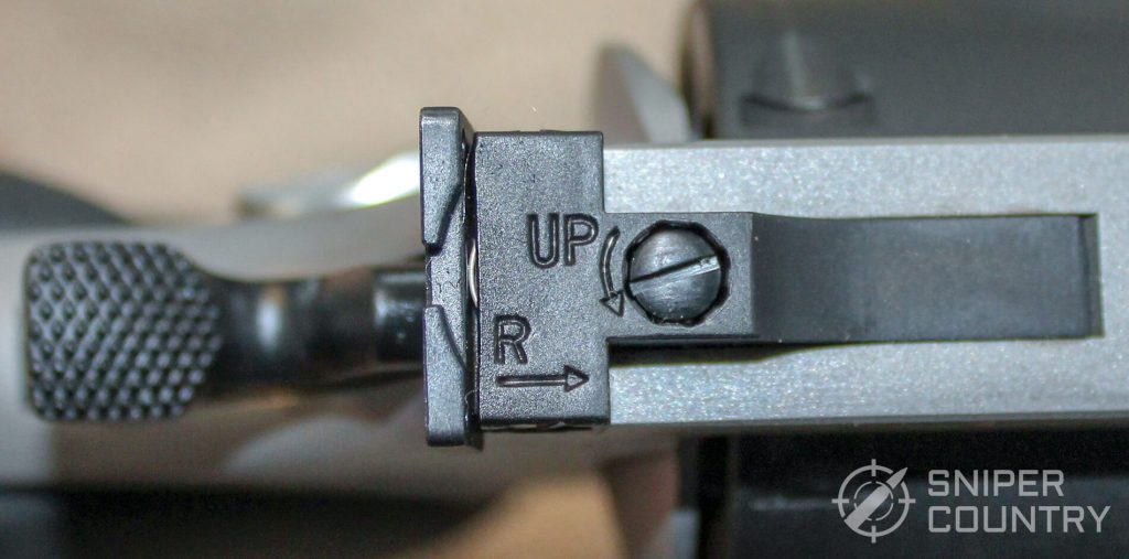 Taurus Raging Hunter rear sight adjustments