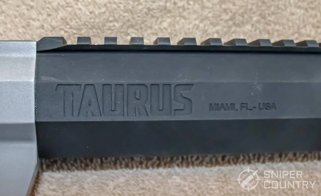 Taurus Raging Hunter right barrel engraving