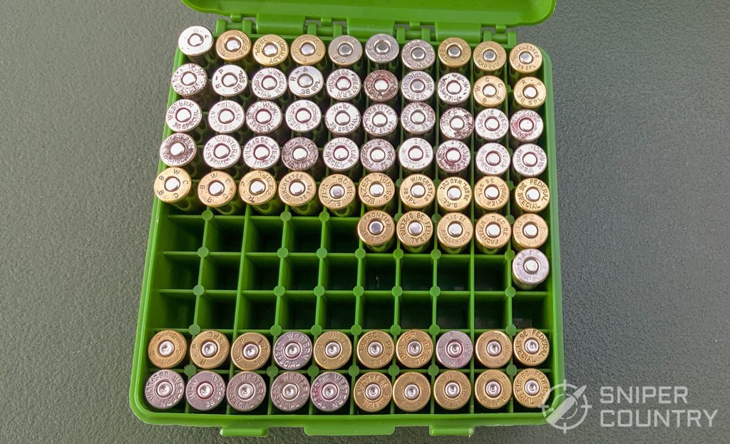 100 round handgun case