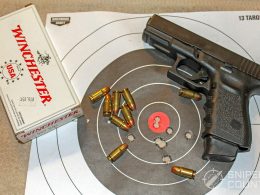 Glock 32 and target