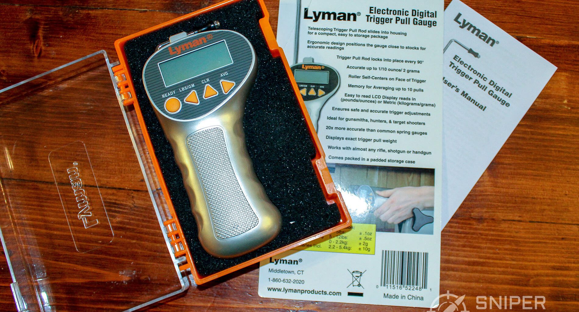 Lyman Electronic Digital Trigger Pull Gauge