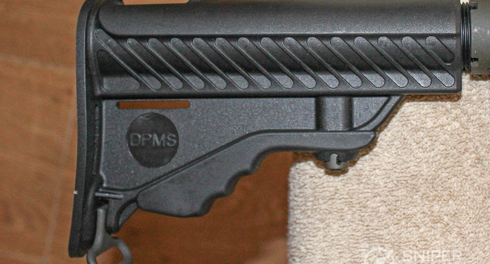 DPMS LR-308 buttstock right