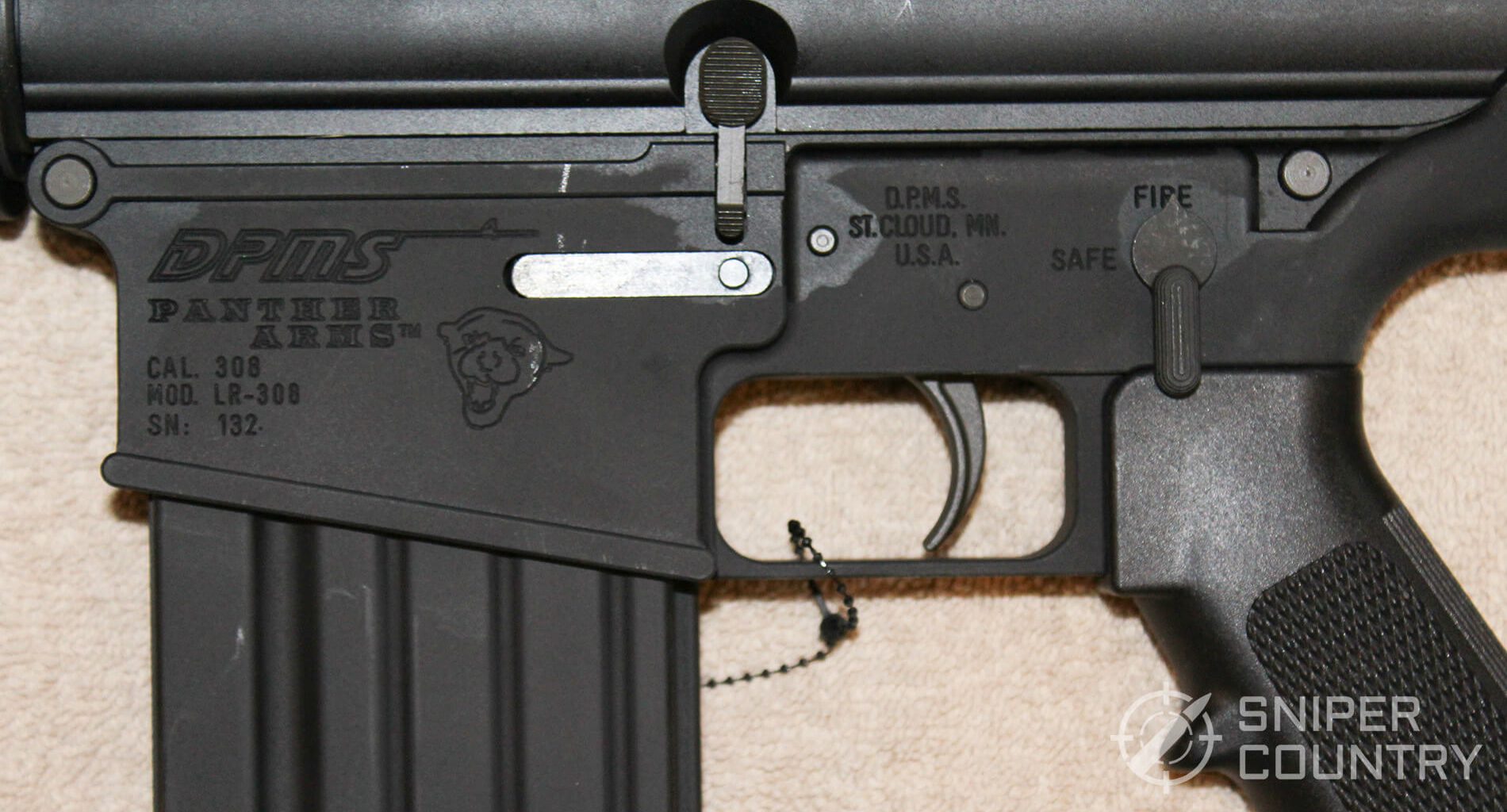 DPMS LR-308 receiver left