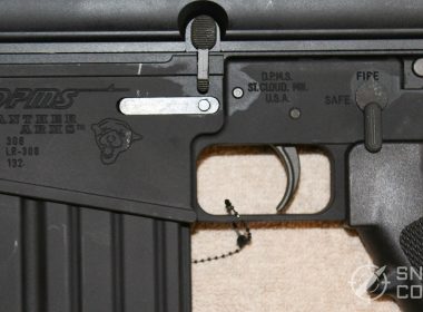 DPMS LR-308 receiver left