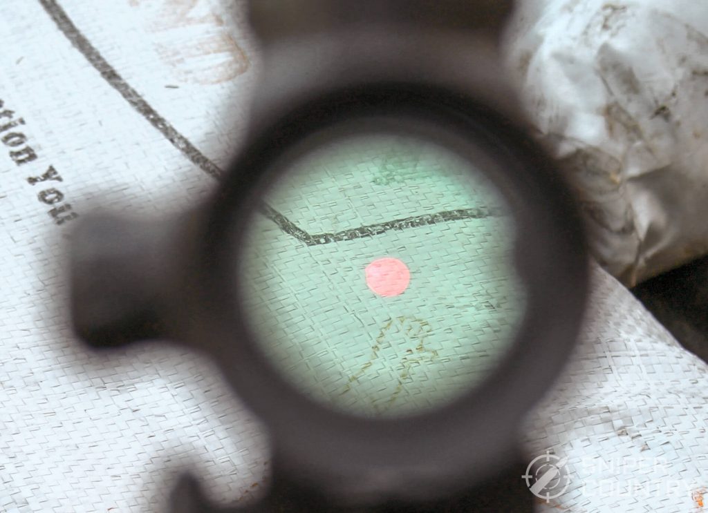 Mossberg 715T red-dot reticle