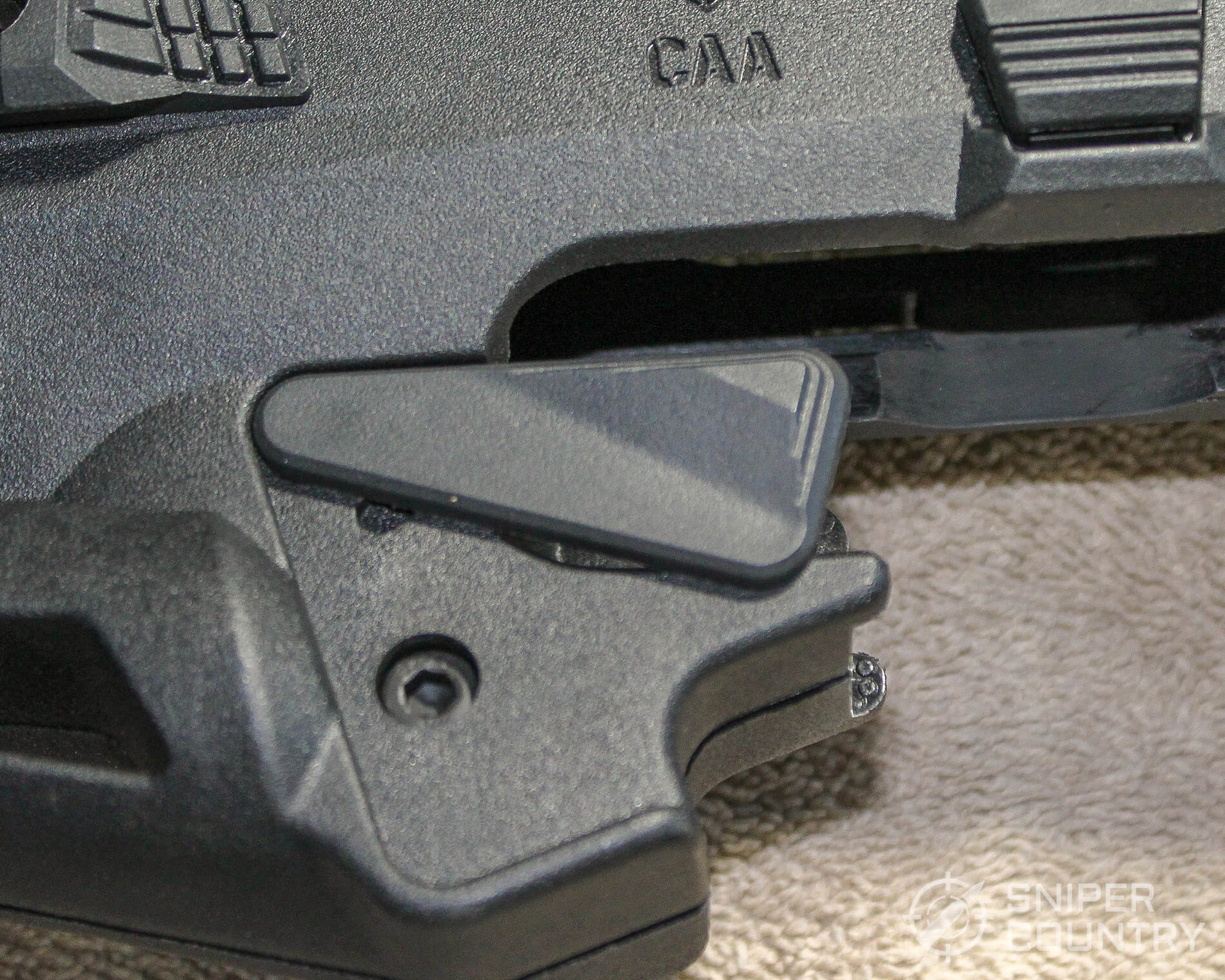 CAA Micro-RONI trigger guard safety