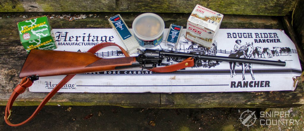 Heritage Rough Rider Carbine and ammo