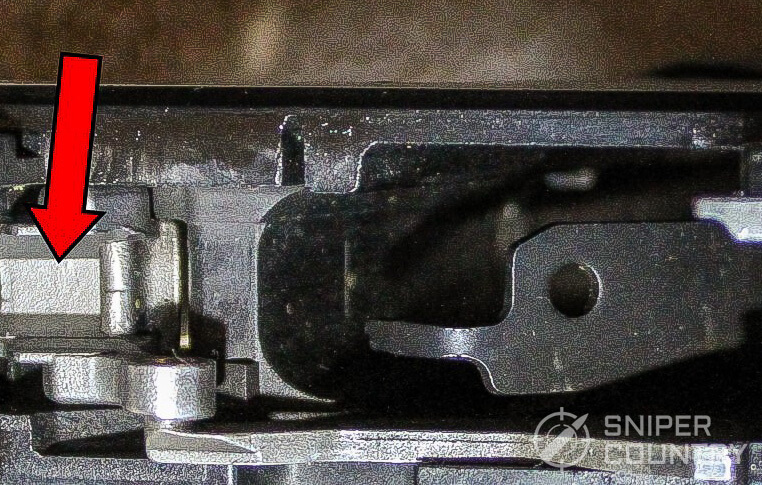 Ruger P97 trigger plate