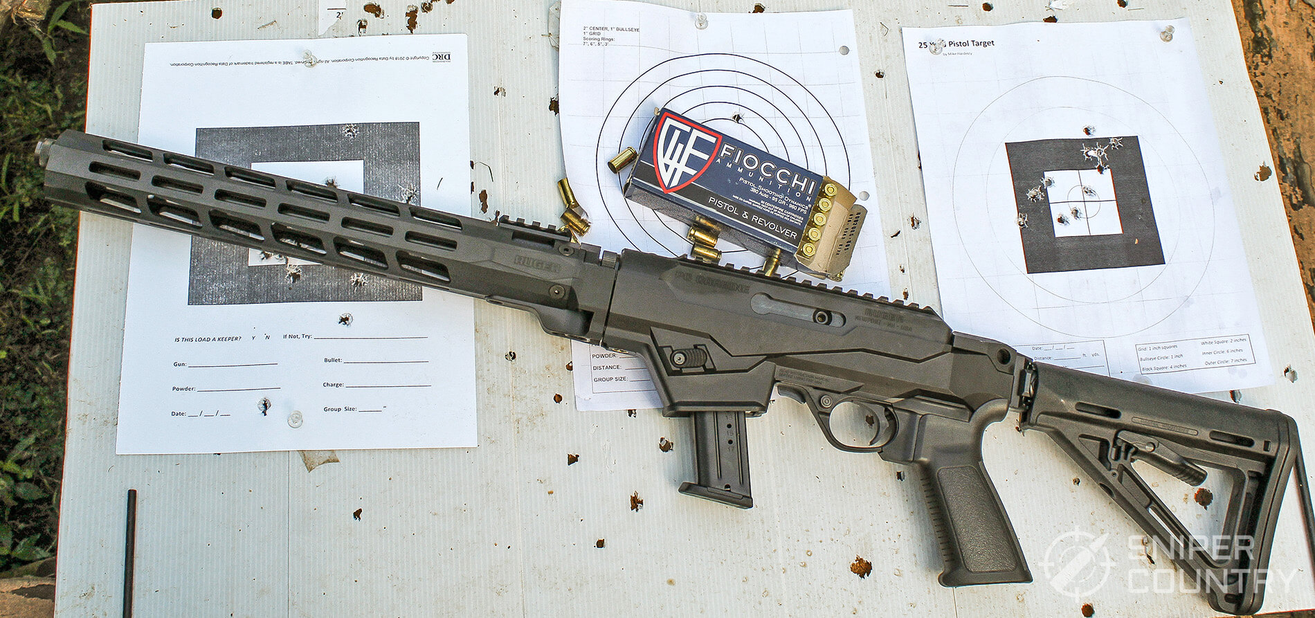 Ruger PC Carbine 9mm and ammo